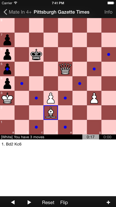 Emulate iPhone app Mate in 4+ Chess Puzzles using MyAndroid Emulate iPhone app Mate in 4+ Chess Puzzles using MyAndroid