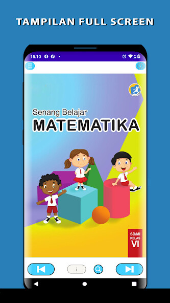 Run android online APK Matematika 6 Kurikulum 2013 from MyAndroid or emulate Matematika 6 Kurikulum 2013 using MyAndroid