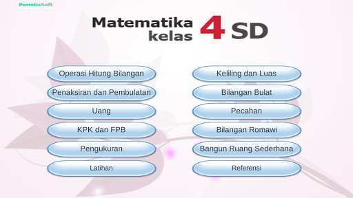 Emulate Android APK Matematika Kelas 4 SD Emulate Android APK Matematika Kelas 4 SD