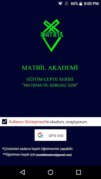 Run android online APK Matematik Sorunu Sor from MyAndroid or emulate Matematik Sorunu Sor using MyAndroid