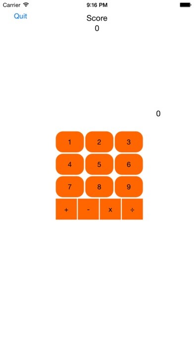 Emulate iPhone app Matemática using MyAndroid Emulate iPhone app Matemática using MyAndroid