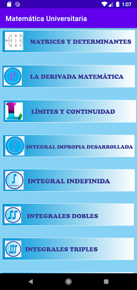 Run android online APK Matemática Universitaria from MyAndroid or emulate Matemática Universitaria using MyAndroid