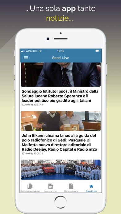 Emulate iPhone app Matera in tasca using MyAndroid