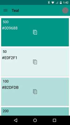 Emulate Android APK Material Cards
