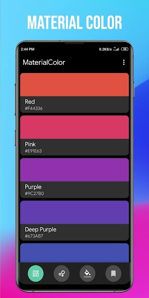Run android online APK Material Color - Material Color Palette from MyAndroid or emulate Material Color - Material Color Palette using MyAndroid Run android online APK Material Color - Material Color Palette from MyAndroid or emulate Material Color - Material Color Palette using MyAndroid