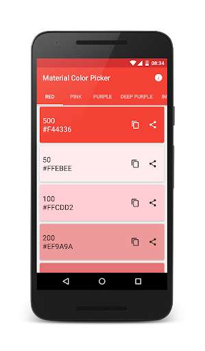 Material Color Picker