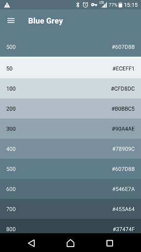 Emulate Android APK Material Design Color Emulate Android APK Material Design Color