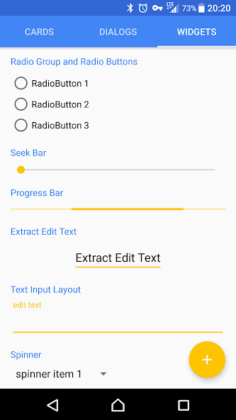 Emulate Material Design from MyAndroid or run Material Design using MyAndroid