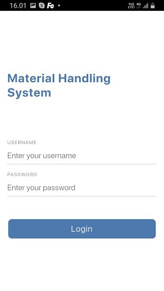 Run android online APK Material Handling System from MyAndroid or emulate Material Handling System using MyAndroid