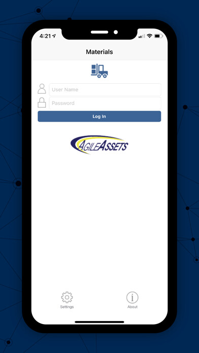 Emulate iPhone app Materials Manager using MyAndroid