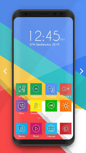 Run android online APK Material Theme and Launcher from MyAndroid or emulate Material Theme and Launcher using MyAndroid