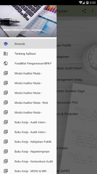 Run android online APK Materi Diklat Auditor Lanjutan from MyAndroid or emulate Materi Diklat Auditor Lanjutan using MyAndroid
