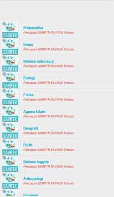 Emulate Android APK Materi Soal Sbmptn Saintek 2019 Emulate Android APK Materi Soal Sbmptn Saintek 2019