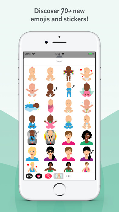 Emulate iPhone app Maternity Emojis using MyAndroid Emulate iPhone app Maternity Emojis using MyAndroid