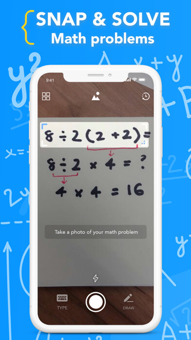 Emulate iPhone app Math answer scanner - maths me using MyAndroid Emulate iPhone app Math answer scanner - maths me using MyAndroid