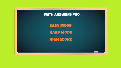 Emulate iPhone app Math Answers Pro Study Drills using MyAndroid