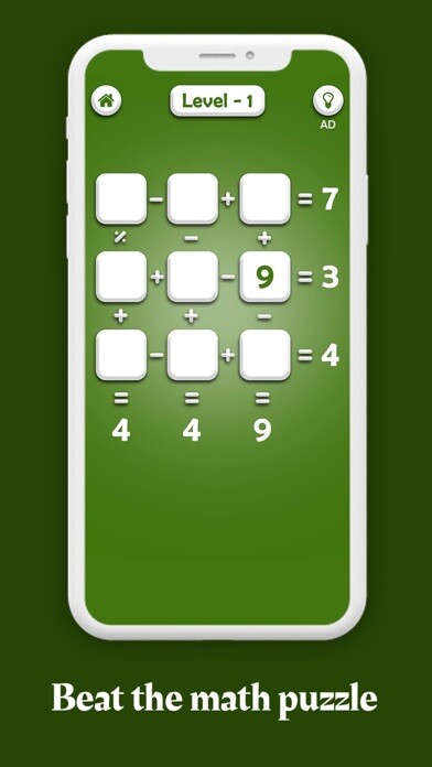 Emulate iPhone app Math Board Game using MyAndroid