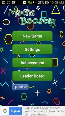 Emulate Android APK MathBooster : Brain Games Emulate Android APK MathBooster : Brain Games