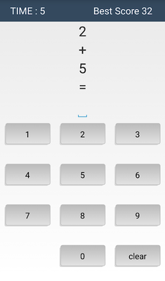 Emulate Android APK Math Challenge : Addition Emulate Android APK Math Challenge : Addition