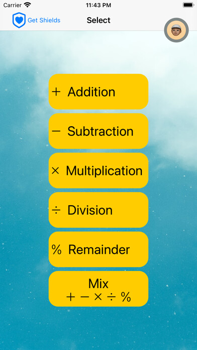 Emulate iPhone app Math Competition in 60 Seconds using MyAndroid Emulate iPhone app Math Competition in 60 Seconds using MyAndroid