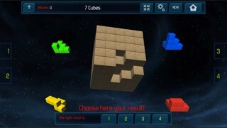 Emulate iPhone app MathCubes 3D using MyAndroid