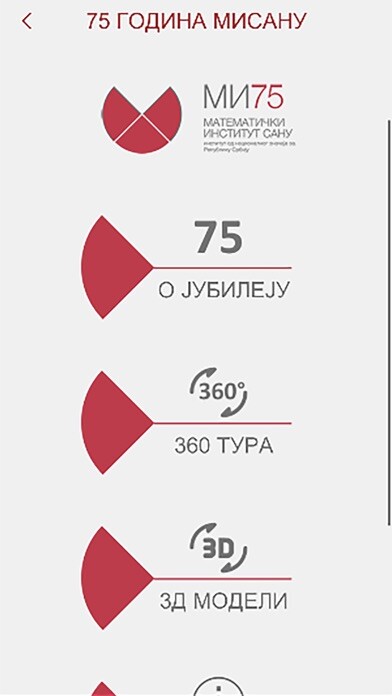 Emulate iPhone app Mathematical Institute SASA 75 using MyAndroid Emulate iPhone app Mathematical Institute SASA 75 using MyAndroid