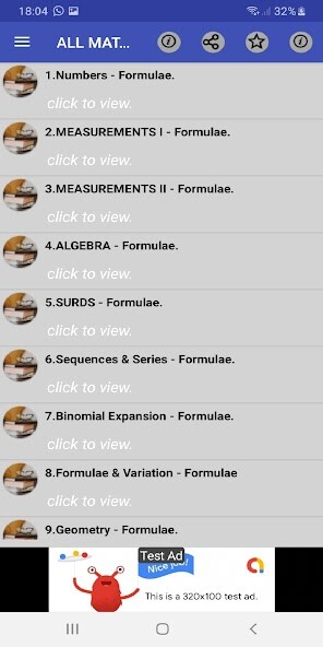 Run android online APK Mathematics formula: f1 - f4 from MyAndroid or emulate Mathematics formula: f1 - f4 using MyAndroid