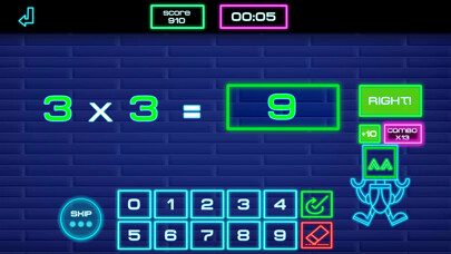 Emulate iPhone app Math-E Premium: Times tables using MyAndroid Emulate iPhone app Math-E Premium: Times tables using MyAndroid