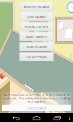 Emulate Android APK Math Equation Sover Plus 1.0