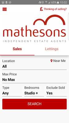 Emulate Android APK Mathesons Property Search
