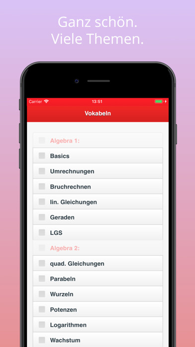 Emulate iPhone app Mathe-VollLogo – Lernsoftware using MyAndroid