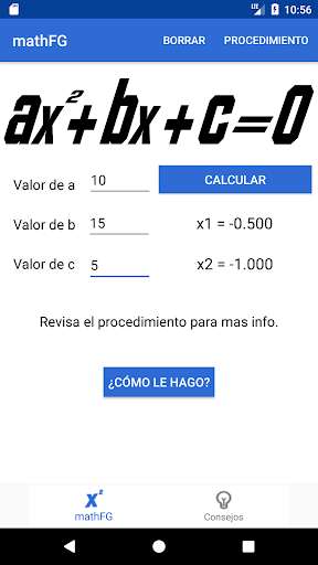 Run android online APK mathFG from MyAndroid or emulate mathFG using MyAndroid