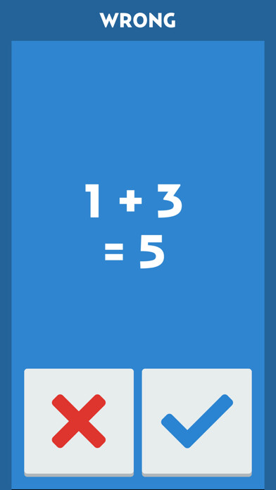 Emulate iPhone app Math Flash Brain Training using MyAndroid