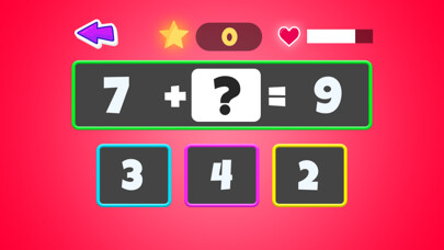 Emulate iPhone app Math for 1st Grade - Learning using MyAndroid