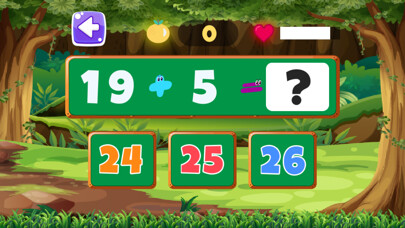 Emulate iPhone app Math for First Grade using MyAndroid