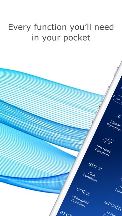 Emulate iPhone app Math - Formulas Handbook using MyAndroid