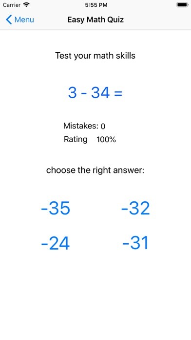 Emulate iPhone app Math Game + Brain Training Pro using MyAndroid Emulate iPhone app Math Game + Brain Training Pro using MyAndroid