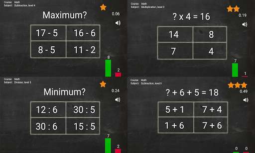 Run android online APK Math Game (Four Operations) from MyAndroid or emulate Math Game (Four Operations) using MyAndroid