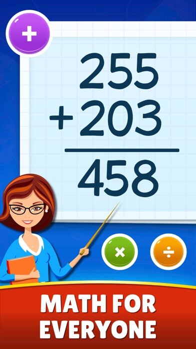 Emulate iPhone app Math Games - Learn + - x ÷ using MyAndroid Emulate iPhone app Math Games - Learn + - x ÷ using MyAndroid