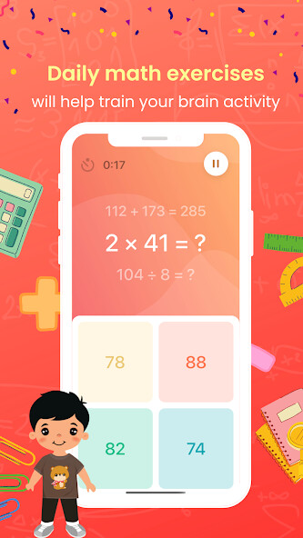 Run android online APK Math Games: Solve Math Quizzes from MyAndroid or emulate Math Games: Solve Math Quizzes using MyAndroid