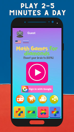 Run android online APK Math game - time score offline from MyAndroid or emulate Math game - time score offline using MyAndroid