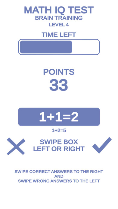 Emulate iPhone app Math IQ Test + Brain Training using MyAndroid Emulate iPhone app Math IQ Test + Brain Training using MyAndroid