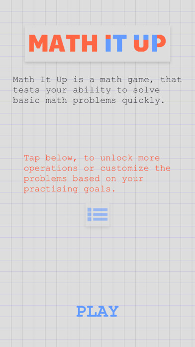 Emulate iPhone app Math It Up using MyAndroid Emulate iPhone app Math It Up using MyAndroid