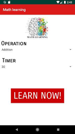 Run android online APK Math Learning with timer from MyAndroid or emulate Math Learning with timer using MyAndroid Run android online APK Math Learning with timer from MyAndroid or emulate Math Learning with timer using MyAndroid