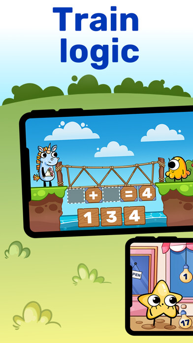 Emulate iPhone app Math&Logic games for kids using MyAndroid Emulate iPhone app Math&Logic games for kids using MyAndroid