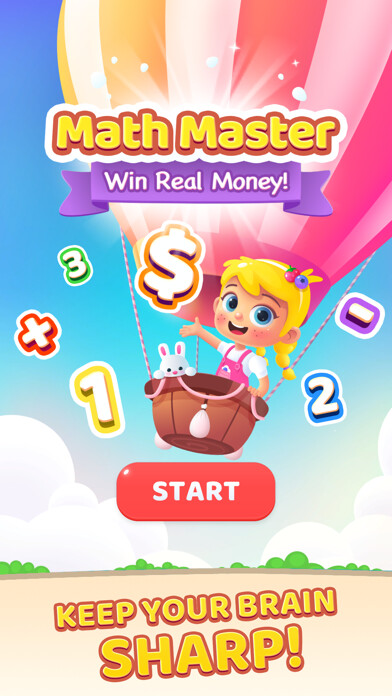 Emulate iPhone app Math Master: Win Real Prizes! using MyAndroid