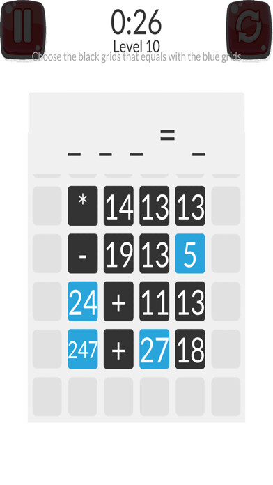 Emulate iPhone app Math Puzzle For Genius Kids using MyAndroid