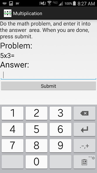 Run android online APK Math Quizzer from MyAndroid or emulate Math Quizzer using MyAndroid