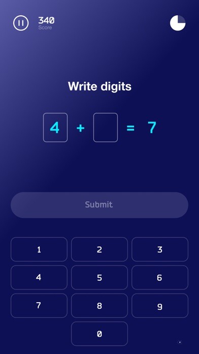 Emulate iPhone app Math Quizzy－Mathematics Game using MyAndroid