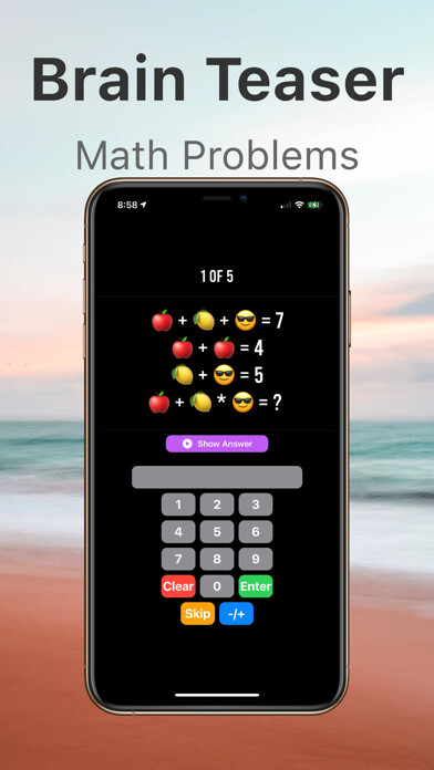 Emulate iPhone app Math Riddle Challenge using MyAndroid Emulate iPhone app Math Riddle Challenge using MyAndroid